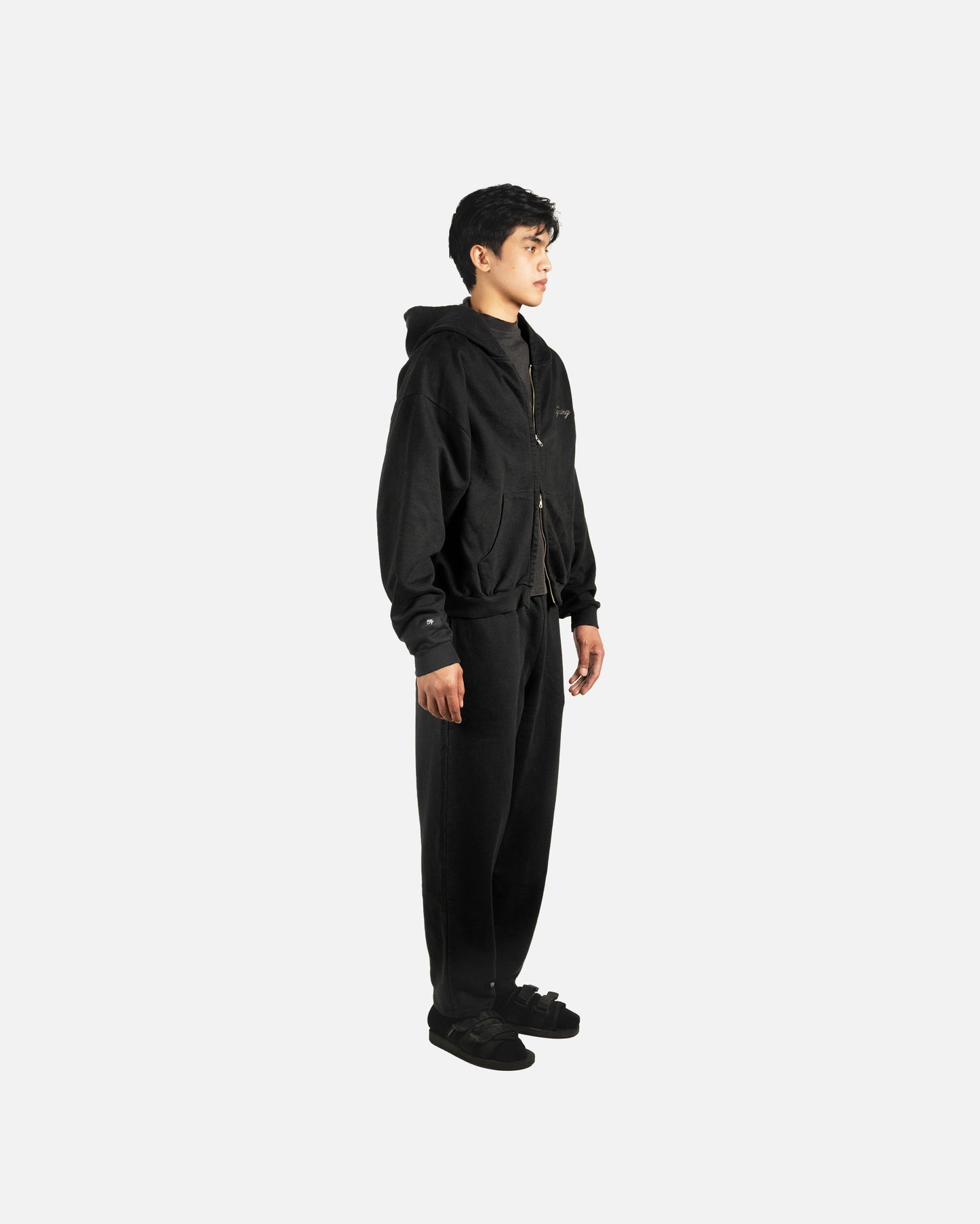 AETHER DOUBLE-ZIPPED HOODIE