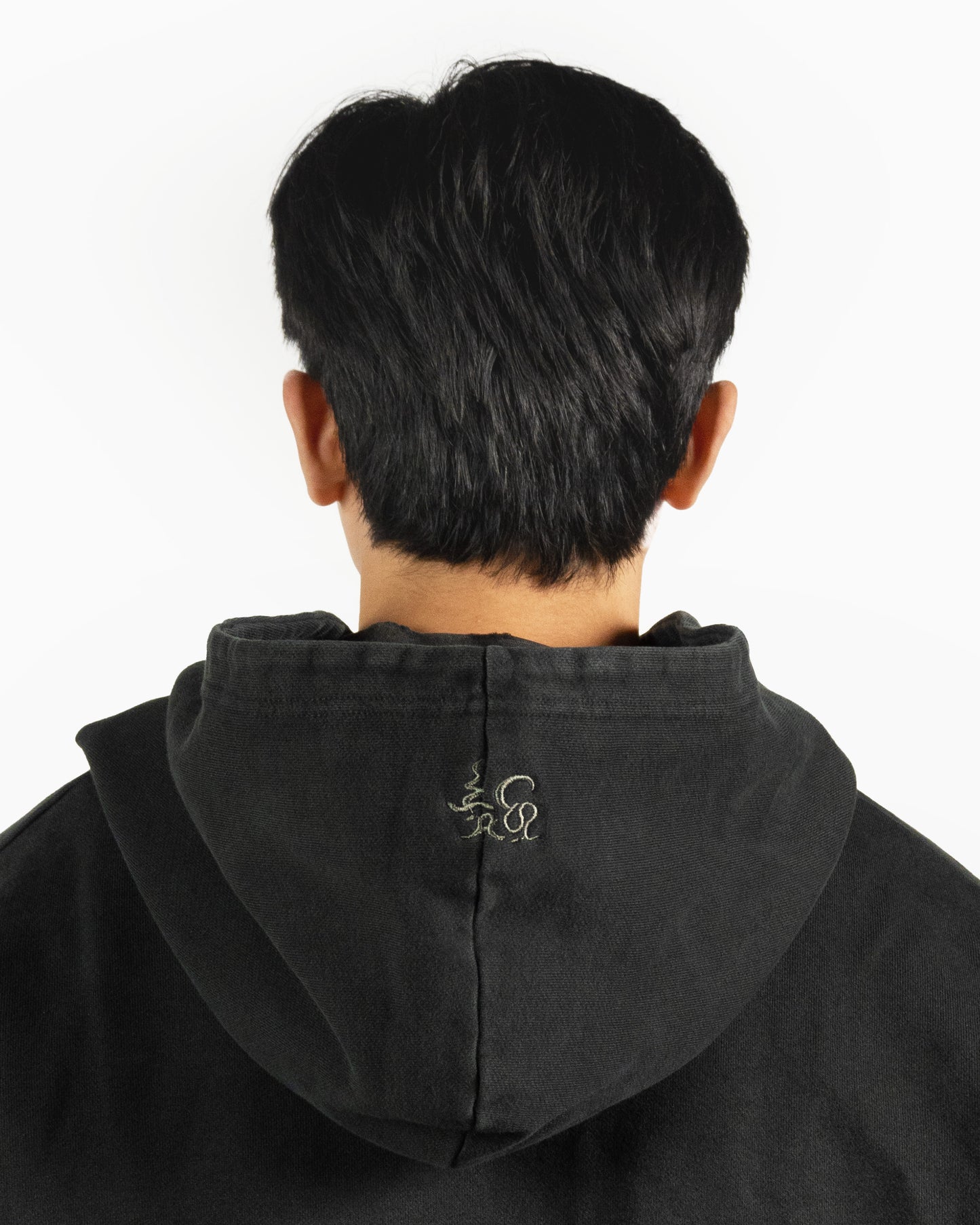 AETHER OPEN-NECK HOODIE