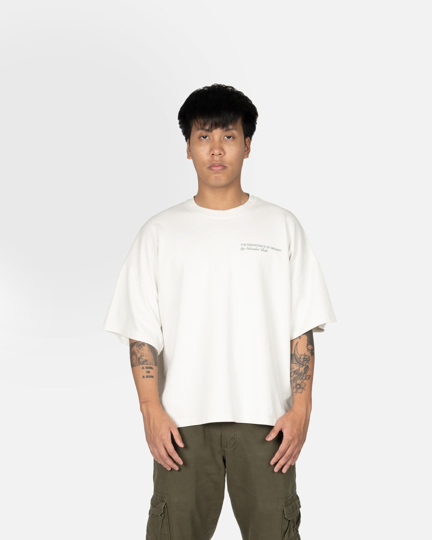 THE 'MEMORY' TEE (VINTAGE WHITE)