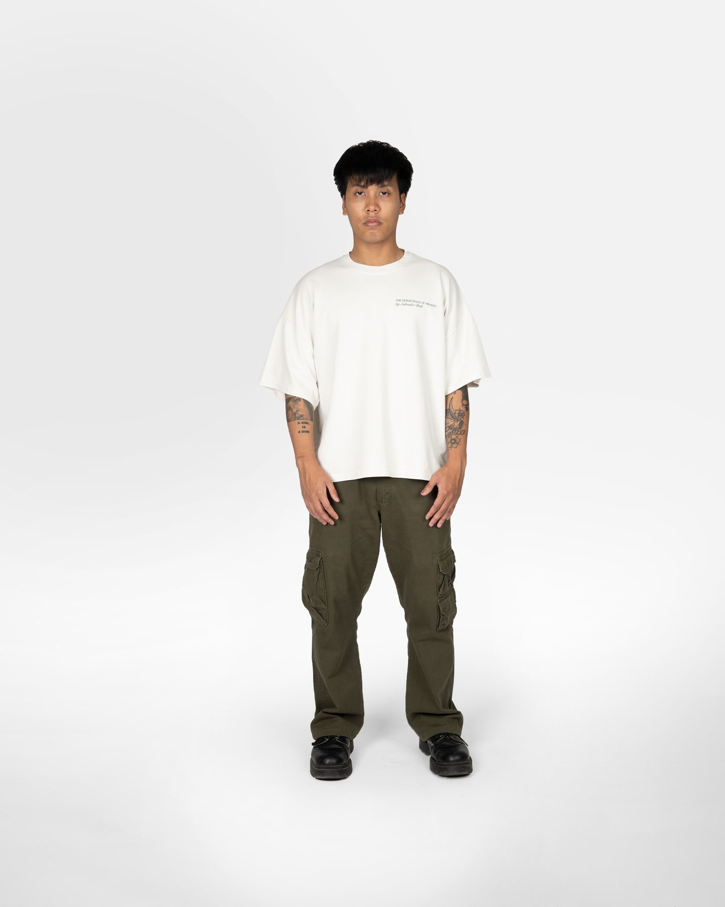 THE 'MEMORY' TEE (VINTAGE WHITE)