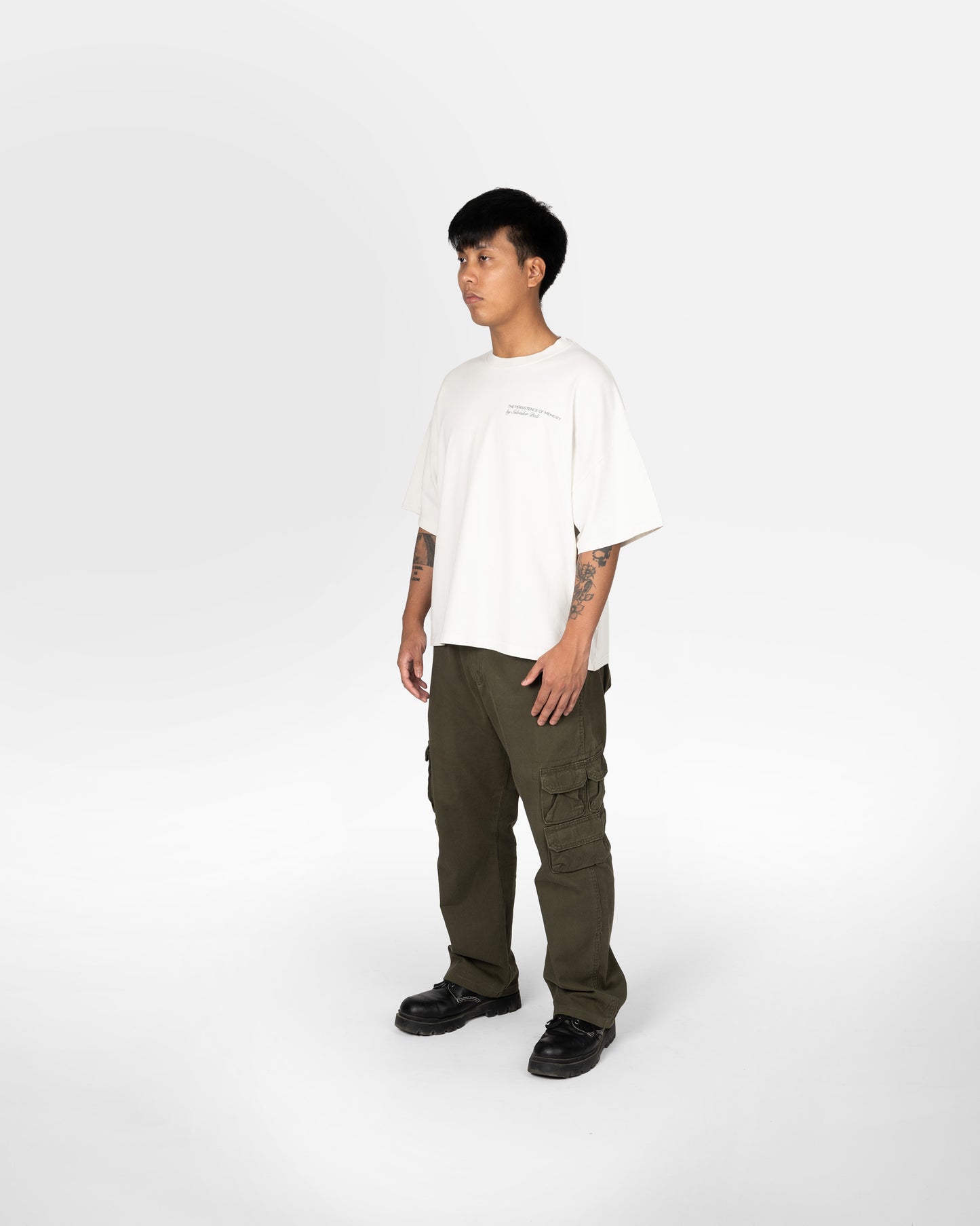 THE 'MEMORY' TEE (VINTAGE WHITE)