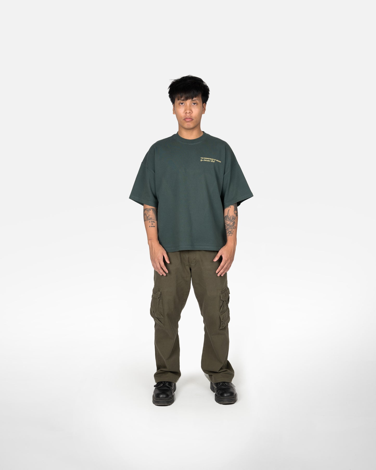 THE 'MEMORY' TEE (FOREST GREEN)